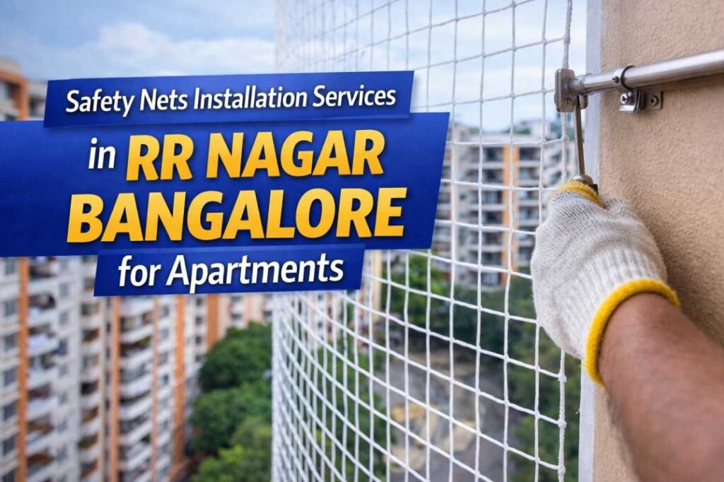 safety nets installation in RR Nagar Bangalore