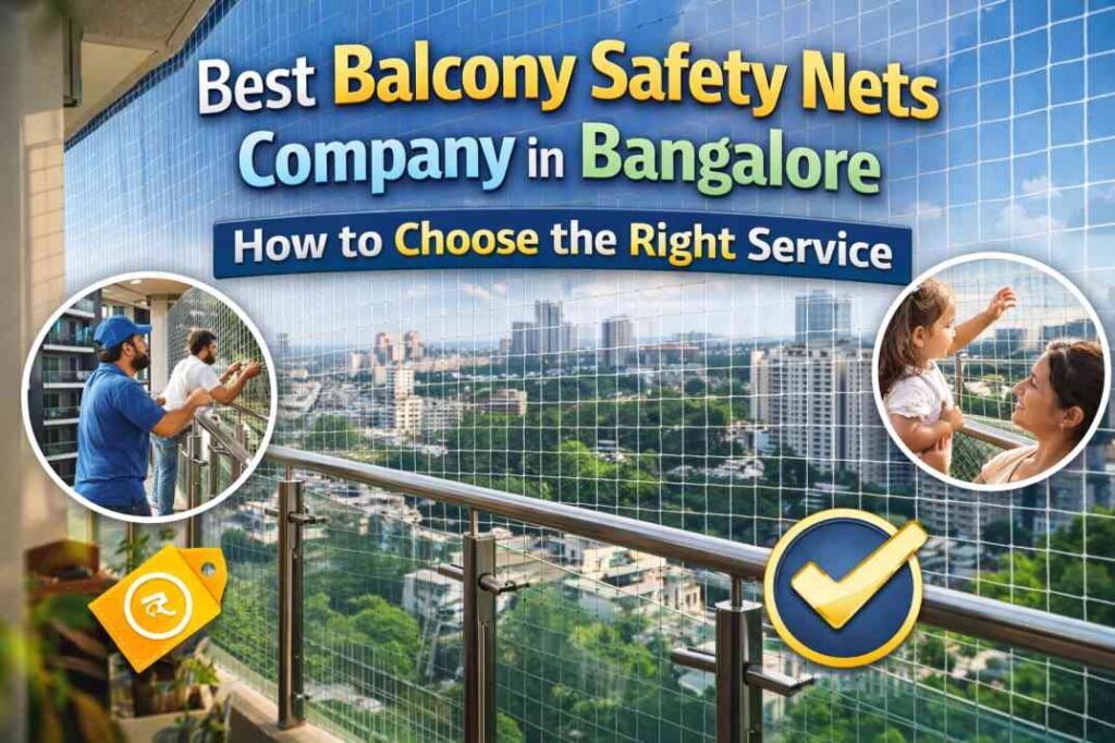 balcony safety nets company in Bangalore